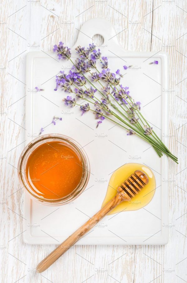 raw lavender honey